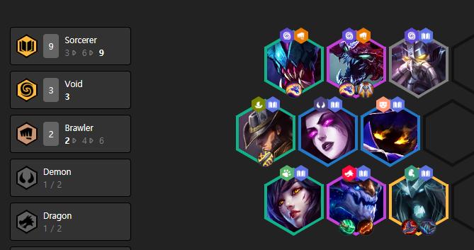 LOL 云顶之弈9.18版本9法师阵容攻略