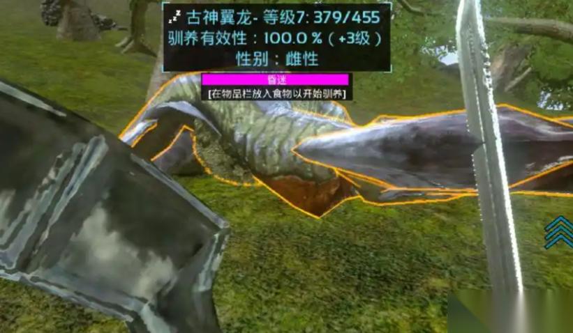 方舟生存进化古神翼龙怎么抓龙