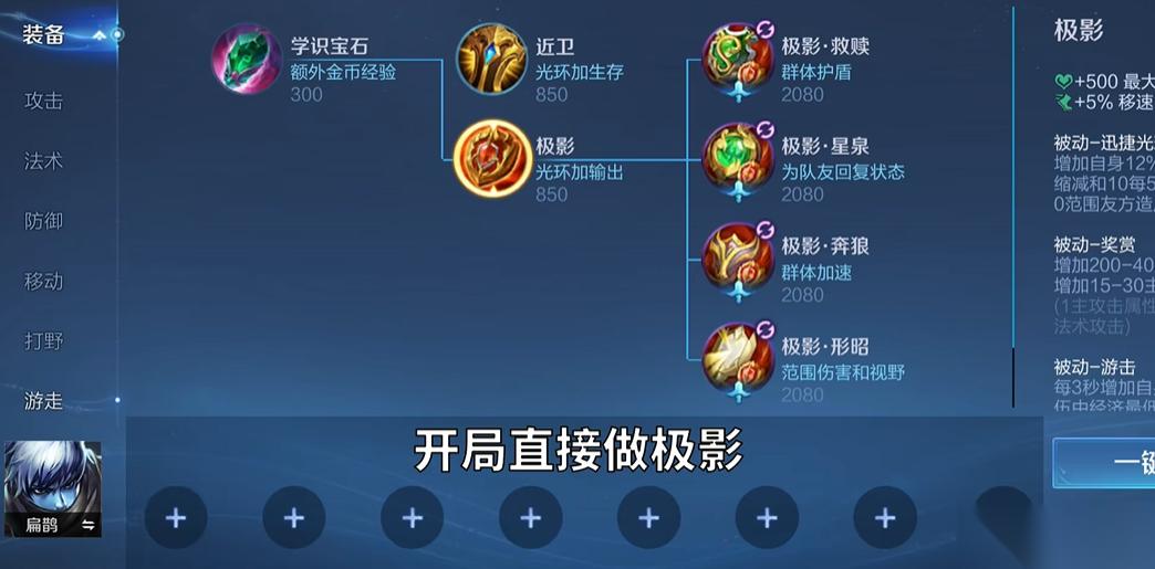 王者荣耀扁鹊辅助怎么出装
