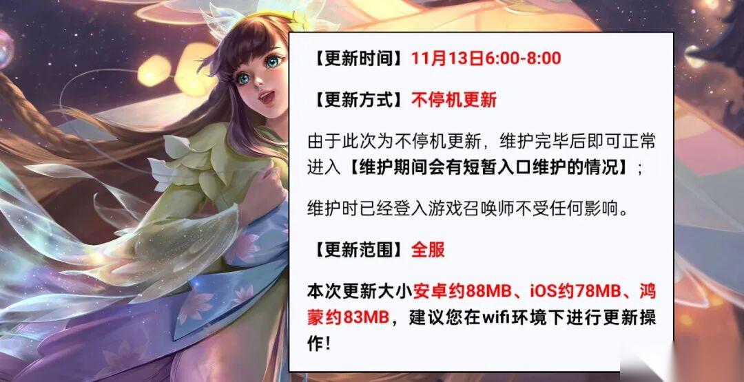 王者荣耀 巅峰赛改版还需等待 88MB更新带来新匹配机制 云缨优化妲己爱丽丝归来