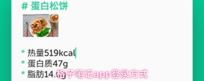 格子笔记app登录方式