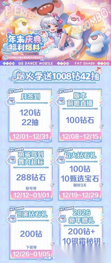 QQ炫舞手游烟火季活动福利全指南