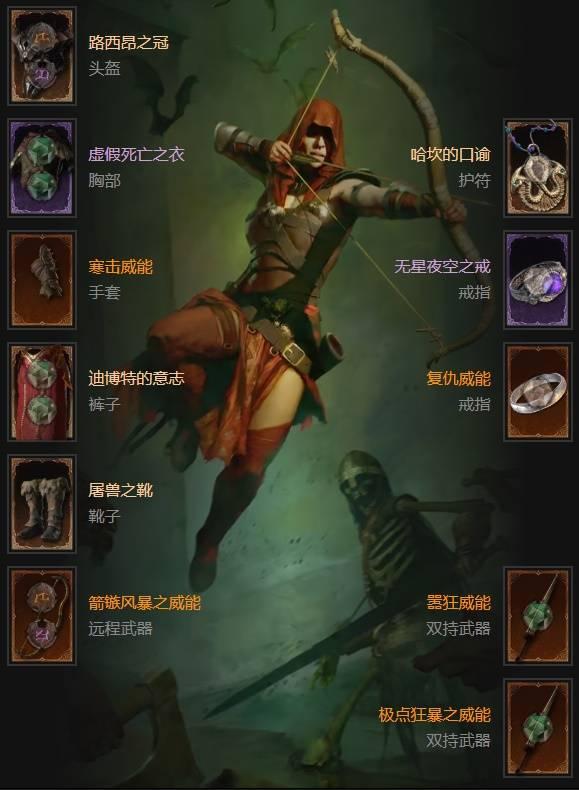 暗黑4S11箭雨游侠BD推荐