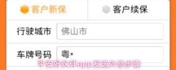 平安好伙伴app如何进行定损操作