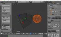 blender物体呈橙色无法选中编辑怎么办