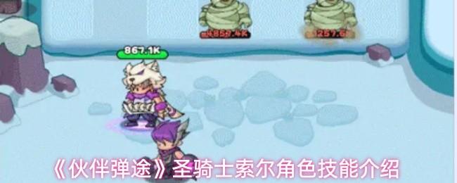 伙伴弹途 圣骑士索尔角色技能介绍