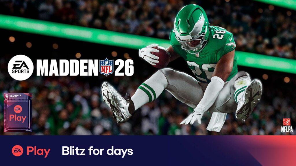 EA Play 会员将于 2 月 5 日开启 EA Sports Madden NFL 26 全天候闪电战体验