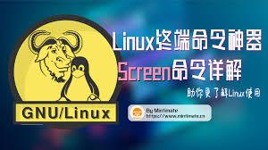 如何使用screen命令