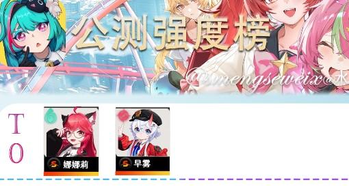 异环 公测强度榜