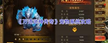 万道武神传奇基础属性怎么介绍