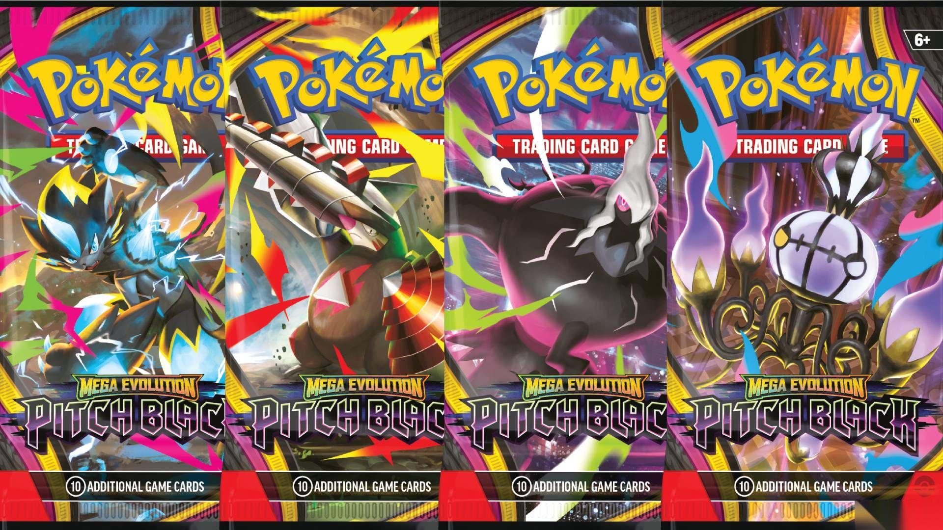 Pokémon trading card game 全新扩展包 Mega Evolution—Pitch Black 正式公布