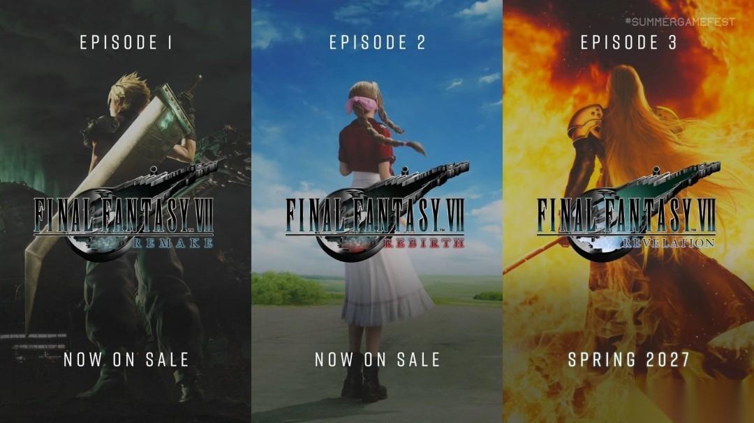 最终幻想7 启示官宣 重制三部曲终章亮相，FITS系统革新战斗