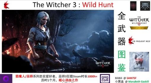 巫师3：狂猎 全武器图鉴分享