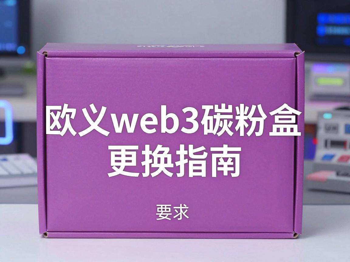 欧义web3碳粉盒更换指南