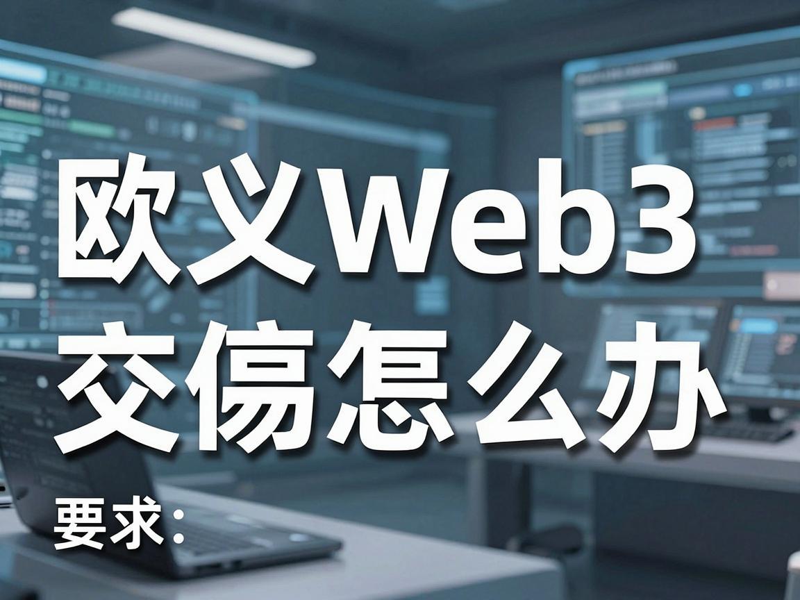 欧义Web3暂停交易怎么办？