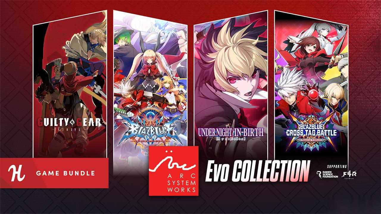 Arc System Works 推出 Evo 系列 Humble Bundle 包含 罪恶装备 奋战 等作 助力 Raiden 科学基金会。