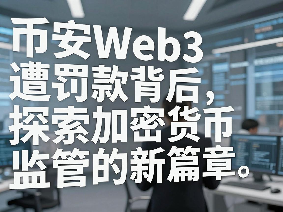 币安Web3遭罚款背后，探索加密货币监管的新篇章