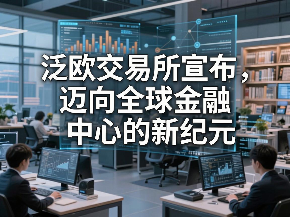 泛欧交易所宣布，迈向全球金融中心的新纪元