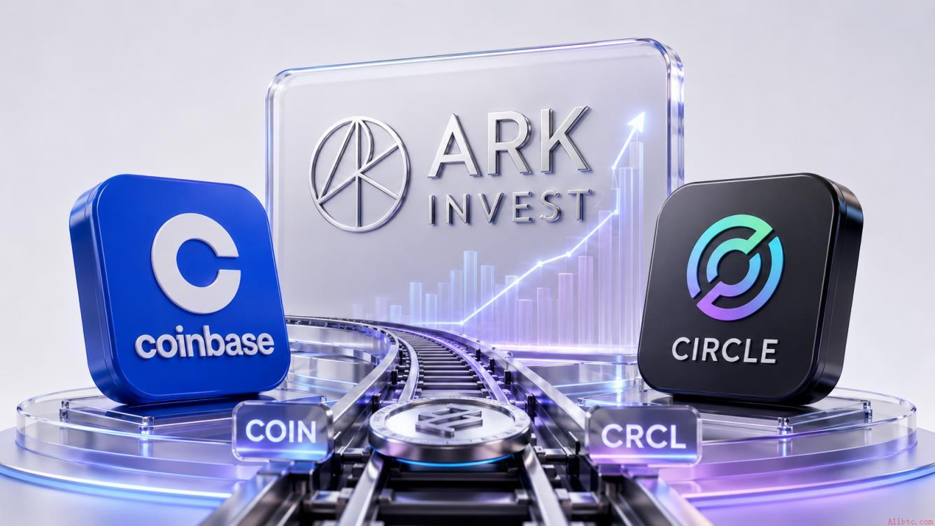 ARK Invest在六月抛售期间增持7500万美元的Coinbase、Circle和Bullish股票