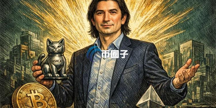 Layer2网络Robinhood Chain上的Meme币CASHCAT短线爆量 市值一度冲破2亿美元