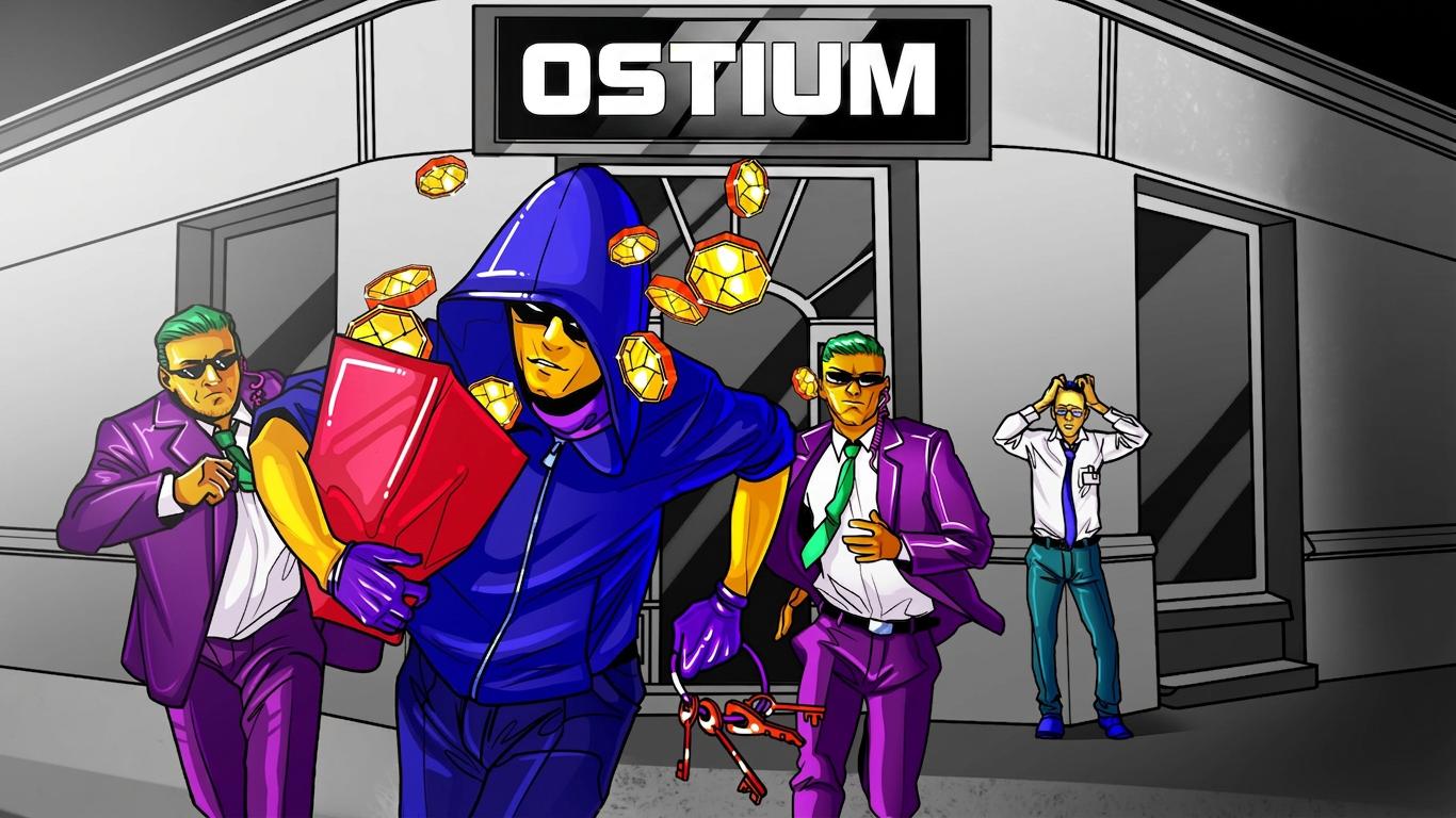 Ostium因安全公司报告数百万美元预言机漏洞攻击而暂停交易