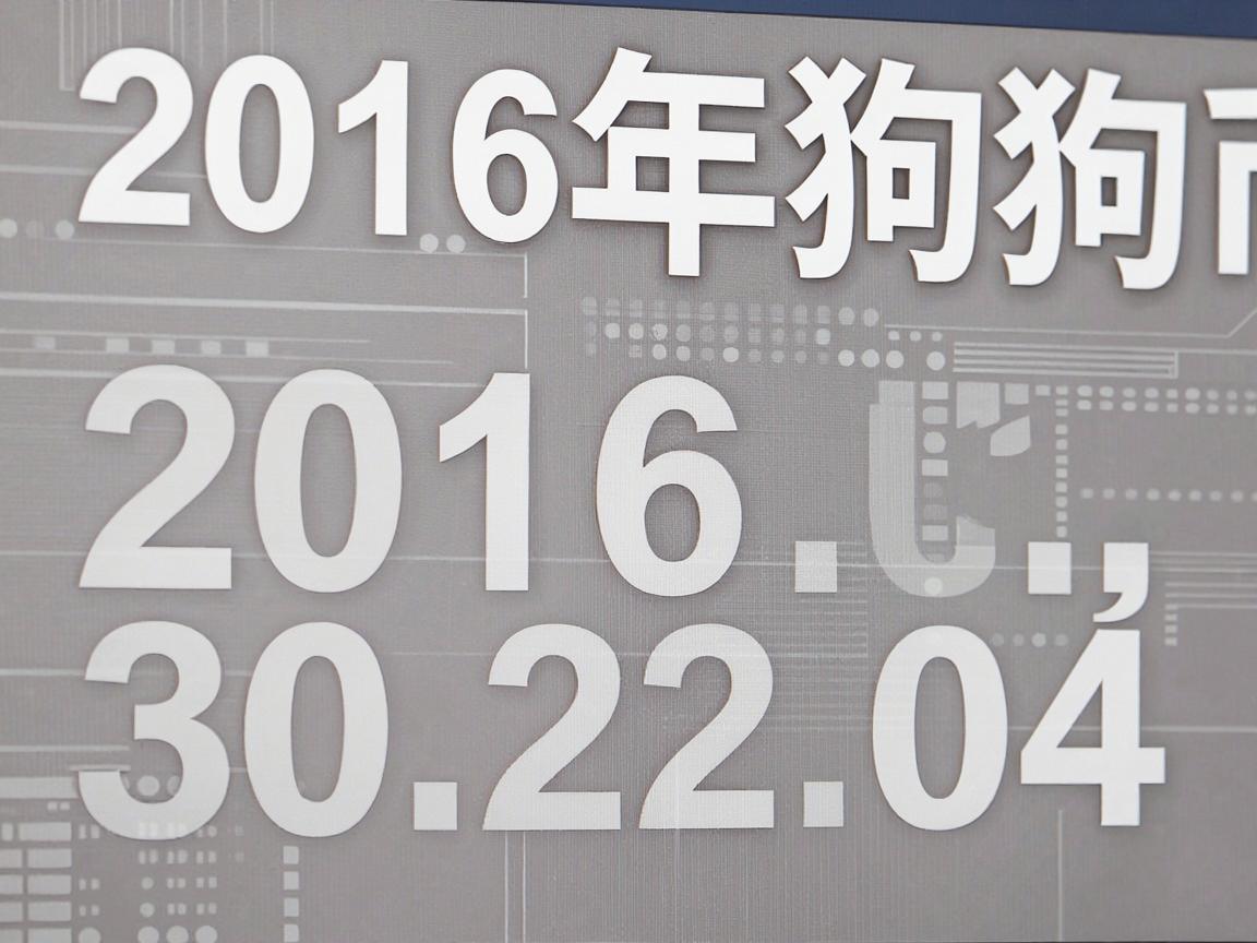 2016年狗狗币排名，数字资产的崛起与挑战