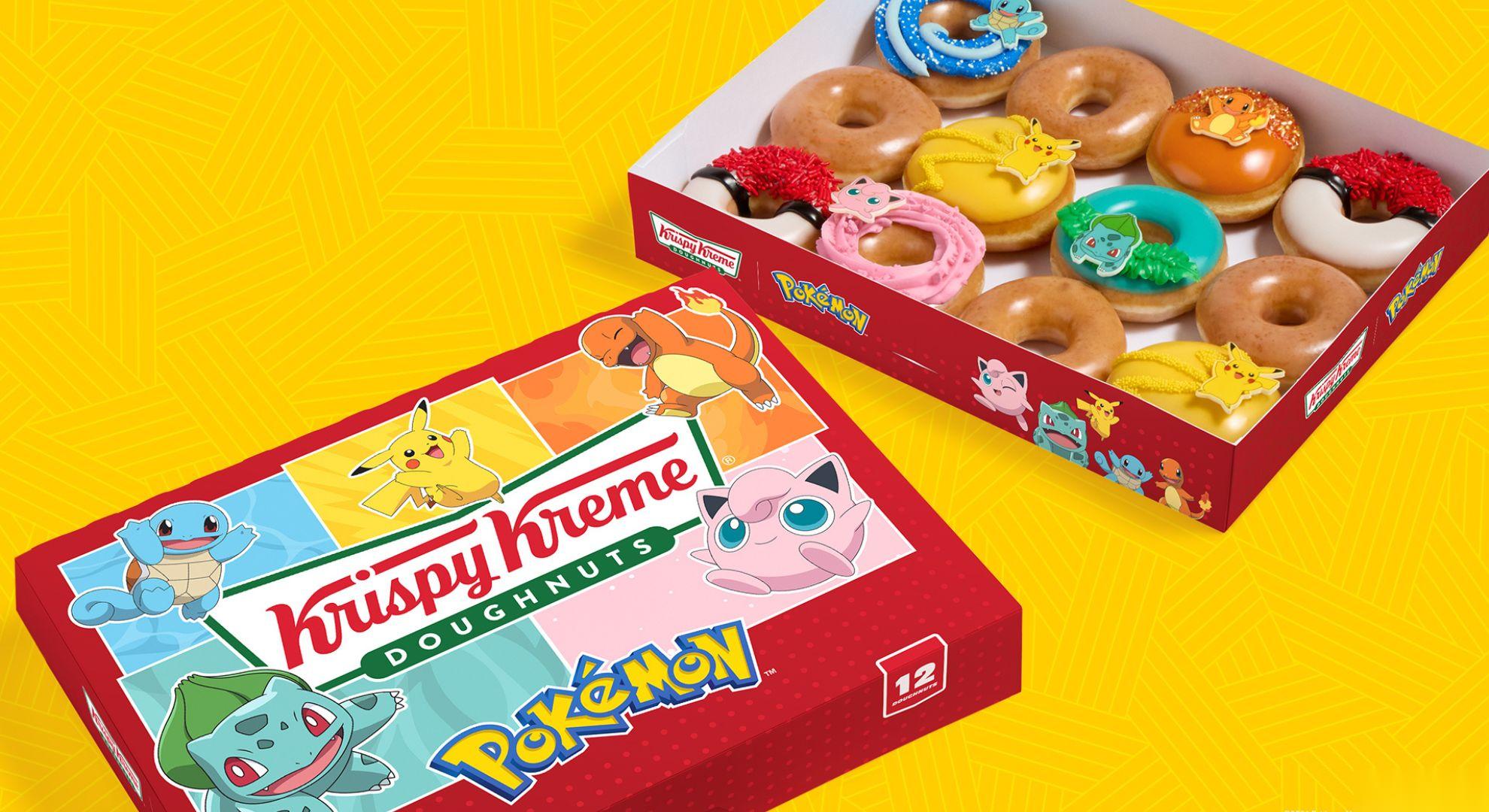 Krispy Kreme推出6款全新宝可梦传说 阿尔宙斯主题甜甜圈